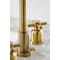 Kingston Brass FSC8933DX Concord Widespread Bathroom Faucet W/ Brass Pop-Up, Brass FSC8933DX - alternate 3